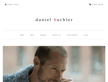 Tablet Screenshot of danielbuchler.com